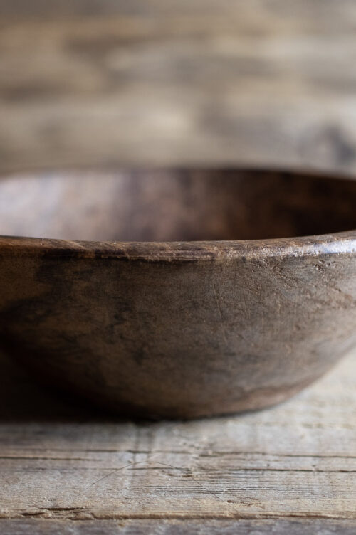 Small wooden bowl